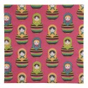 Clayre & Eef Servietten Papier 20er Set 33x33 cm Rosa Papier