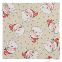 Clayre & Eef Servietten Papier 20er Set 33x33 cm Beige Papier