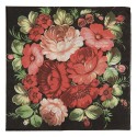 Clayre & Eef Tovaglioli Carta set di 20 33x33 cm Nero Carta