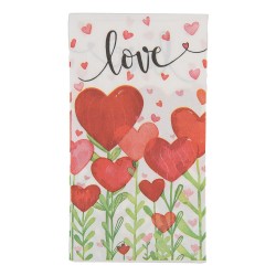 Clayre & Eef Tovaglioli Carta set di 20 33x40 cm Bianco Carta