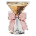 Clayre & Eef Tovaglioli Carta set di 20 Calice da vino 33x33 cm Rosa Carta