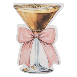 Clayre & Eef Tovaglioli Carta set di 20 Calice da vino 33x33 cm Rosa Carta