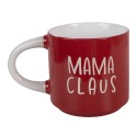 Clayre & Eef Mok Set van 2 400 ml Wit Porselein