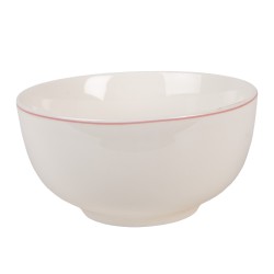 Clayre & Eef Soup Bowl 500 ml White Porcelain