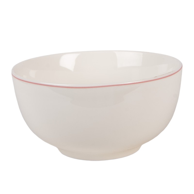 Clayre & Eef Soup Bowl 500 ml White Porcelain