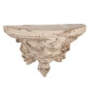 Clayre & Eef Wall Decoration 33x14x21 cm Beige Ceramic material
