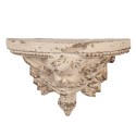 Clayre & Eef Wall Decoration 33x14x21 cm Beige Ceramic material