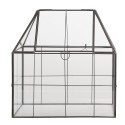 Clayre & Eef Décoration Boîte de croissance 26x17x32 cm Transparent Verre