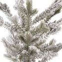 Clayre & Eef Mini Artificial Christmas Tree 20x20x60 cm White Plastic