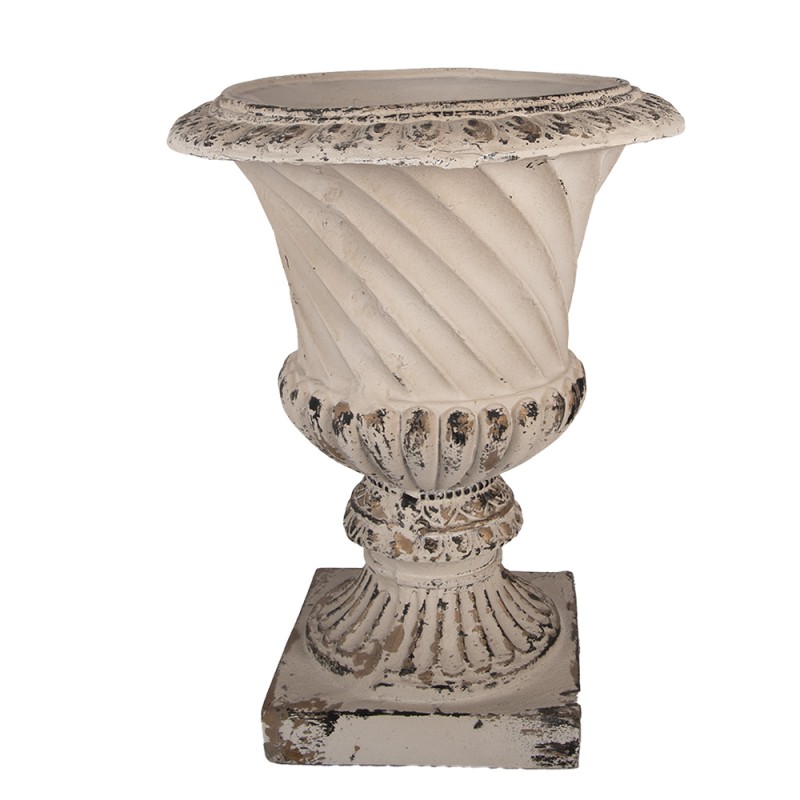 Clayre & Eef Planter 44x44x58 cm Beige Ceramic material