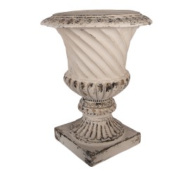 Clayre & Eef Planter 44x44x58 cm Beige Ceramic material