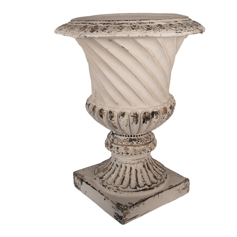 Clayre & Eef Planter 44x44x58 cm Beige Ceramic material