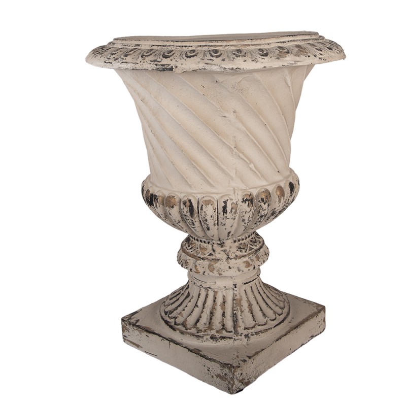 Clayre & Eef Planter 44x44x58 cm Beige Ceramic material