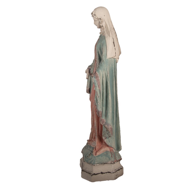Clayre & Eef Decorative Figurine Mary 24x16x63 cm Beige Ceramic material