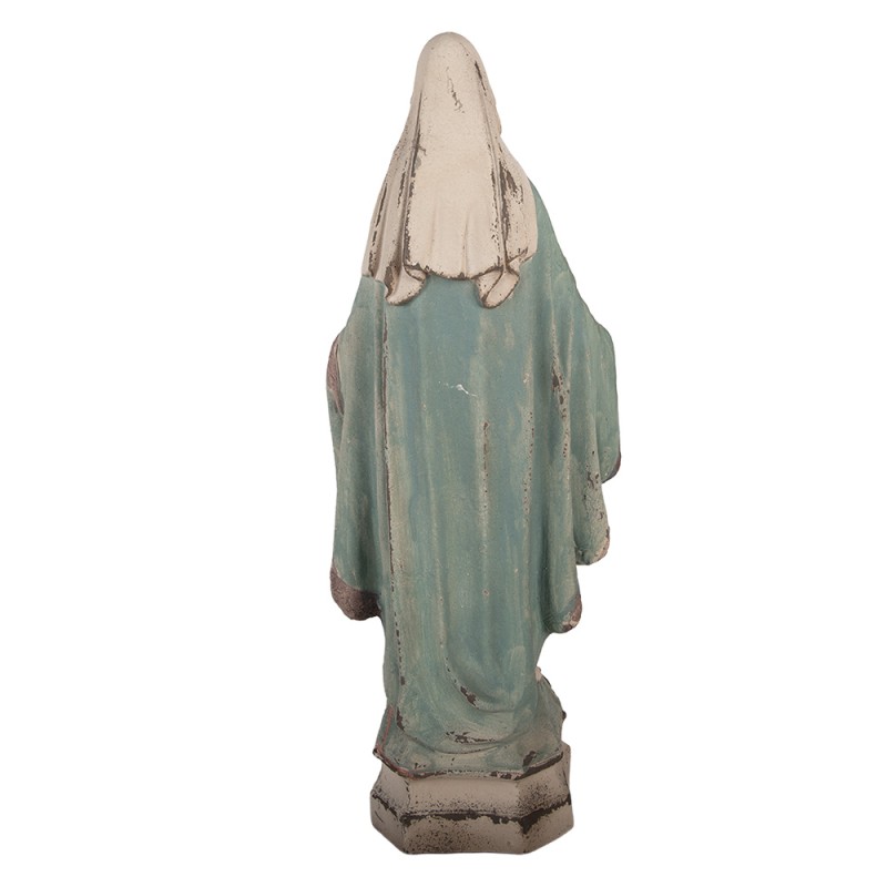 Clayre & Eef Decorative Figurine Mary 24x16x63 cm Beige Ceramic material