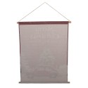 Clayre & Eef Wall Tapestry 76x3x97 cm Red Textile