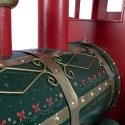Clayre & Eef Kerstdecoratie Beeld Trein 280x75x135 cm Rood Metaal