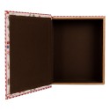 Clayre & Eef Storage Box Set of 3 Books 27x22x7 / 22x17x6 / 17x12x4 cm White Plastic