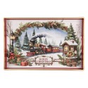 Clayre & Eef Tray 41x26x4 cm White Plastic