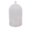 Clayre & Eef Glazen Stolp Ø 17x29 cm Transparant Glas