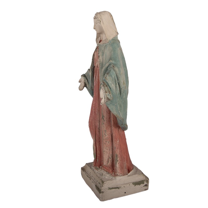 Clayre & Eef Decorative Figurine Mary 20x14x44 cm Beige Ceramic material