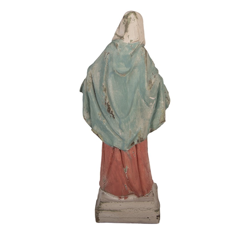 Clayre & Eef Decorative Figurine Mary 20x14x44 cm Beige Ceramic material