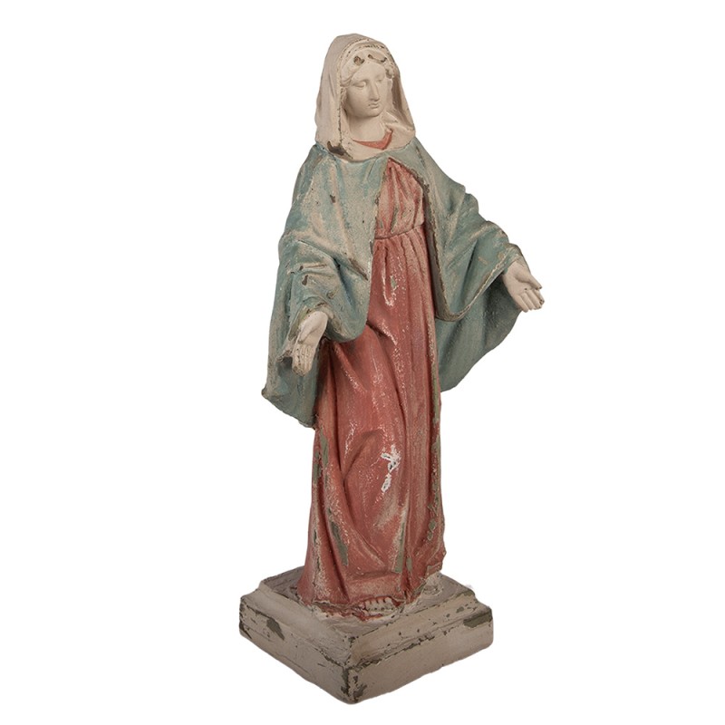 Clayre & Eef Decorative Figurine Mary 20x14x44 cm Beige Ceramic material