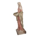 Clayre & Eef Decorative Figurine Mary 16x16x44 cm Beige Ceramic material