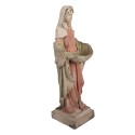 Clayre & Eef Decorative Figurine Mary 16x16x44 cm Beige Ceramic material