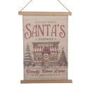 Clayre & Eef Wall Tapestry 40x2x60 cm Beige Textile