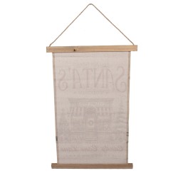 Clayre & Eef Wall Tapestry 40x2x60 cm Beige Textile