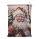 Clayre & Eef Wall Tapestry 55x3x75 cm Red Textile