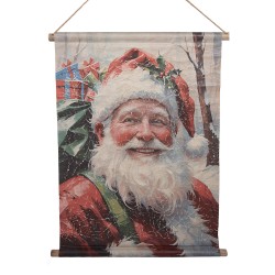 Clayre & Eef Wall Tapestry 55x3x75 cm Red Textile