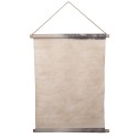 Clayre & Eef Wall Tapestry 55x3x75 cm Beige Textile