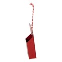 Clayre & Eef Christmas Ornament Mailbox 5x3x8 cm Red Metal