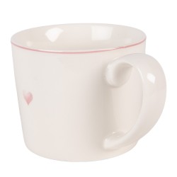 Clayre & Eef Mok 275 ml Wit Keramiek