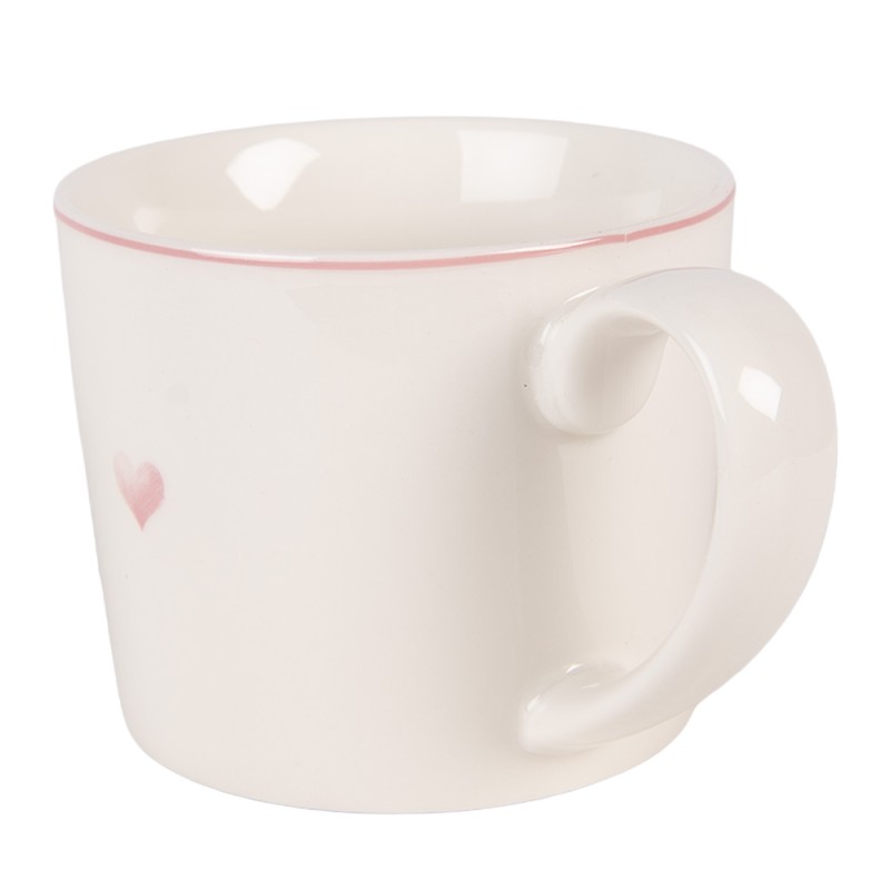 Clayre & Eef Mok 275 ml Wit Keramiek
