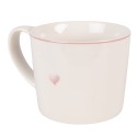 Clayre & Eef Mok 275 ml Wit Keramiek