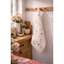Clayre & Eef Geschirrtuch 50x70 cm Beige Baumwolle