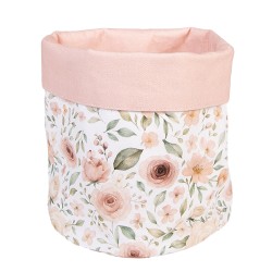 Clayre & Eef Brotkorb Ø 15x16 cm Beige Baumwolle