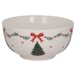 Clayre & Eef Soup Bowl 500 ml White Ceramic