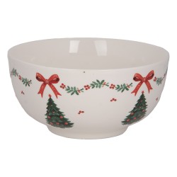 Clayre & Eef Soup Bowl 500 ml White Ceramic