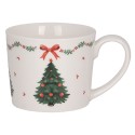 Clayre & Eef Mug 275 ml White Ceramic
