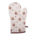 Clayre & Eef Ovenwant 18x30 cm Beige Katoen