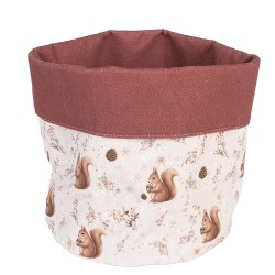 Clayre & Eef Broodmand Ø 15x16 cm Beige Katoen