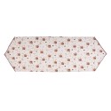Clayre & Eef Tafelloper 50x160 cm Beige Katoen