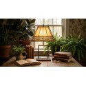 Lumilamp Lampada da tavolo Tiffany 28x20x44 cm Beige Marrone Poliresina