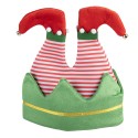 Clayre & Eef Decorazione di Natalizie Cappello di Natale 30x33 cm Verde Sintetico