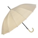 Juleeze Parapluie pour adultes Ø 60 cm Beige Synthétique Points
