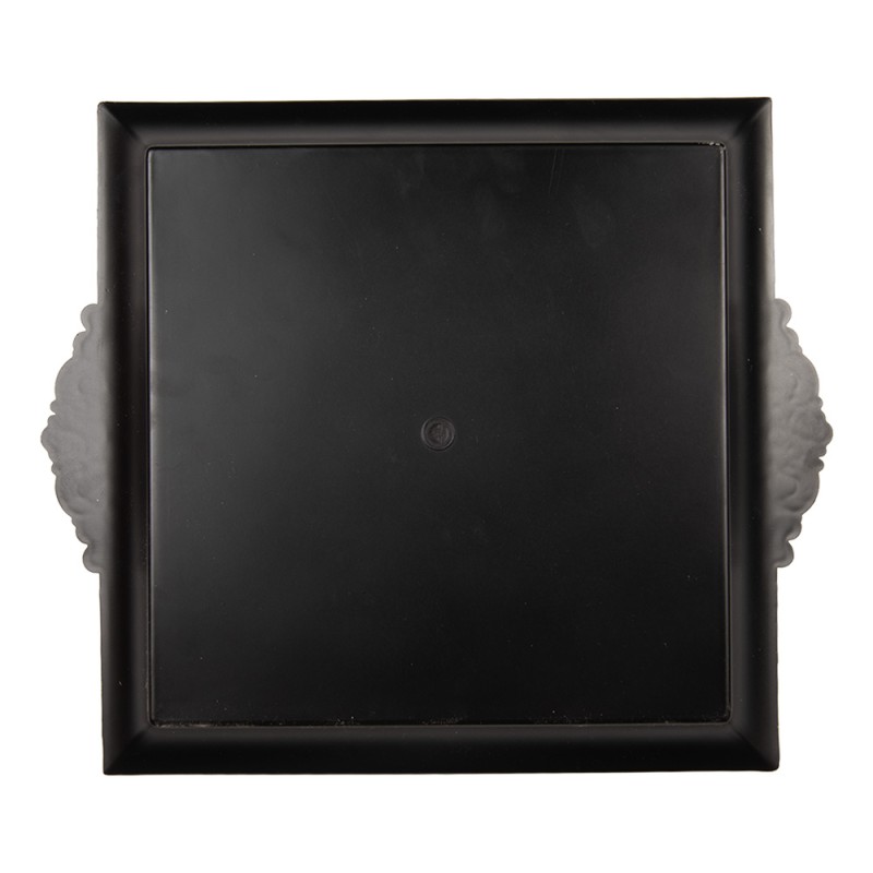 Clayre & Eef Dienblad 30x26x3 cm Rood Kunststof